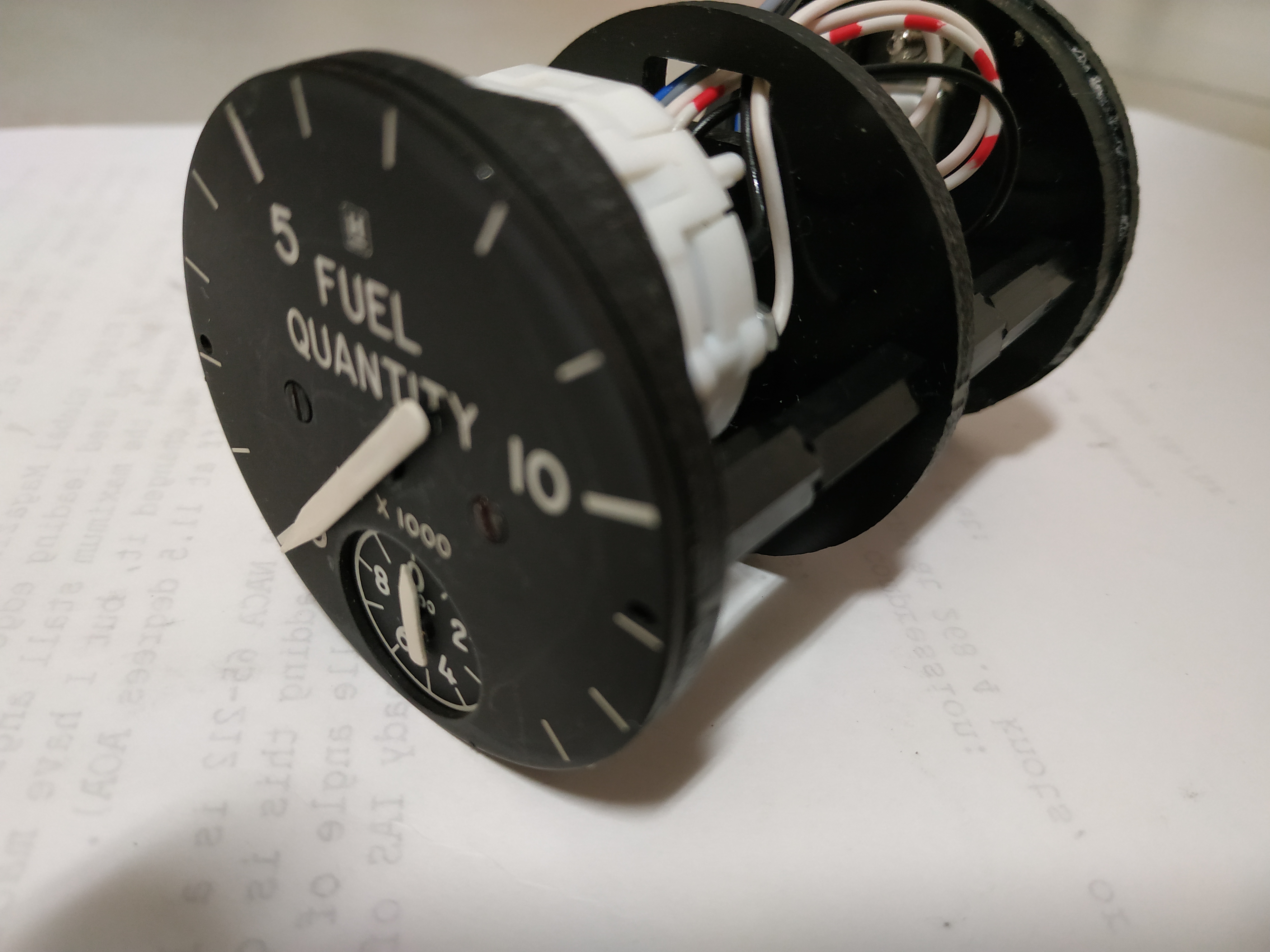 Fuel Quantity Gauges The Boeing 707 Experience