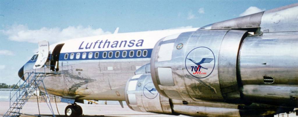 Lufthansa 707 AFRICA